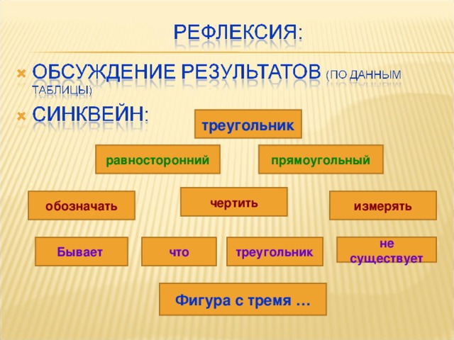 треугольник прямоугольный равносторонний чертить измерять обозначать не существует треугольник что Бывает  Фигура с тремя …