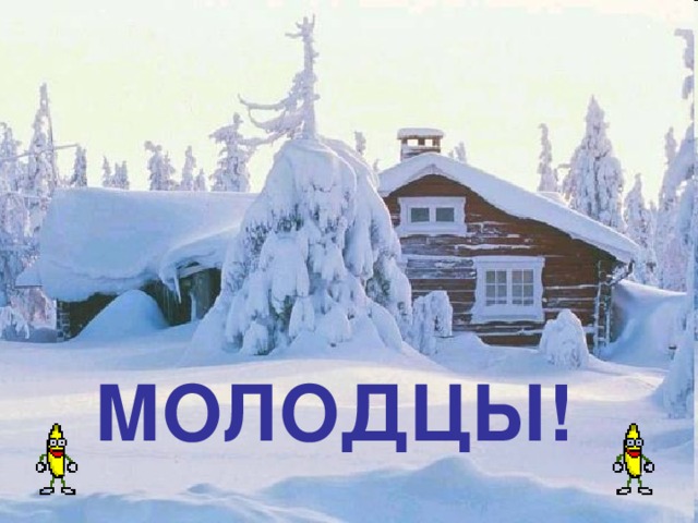 МОЛОДЦЫ!