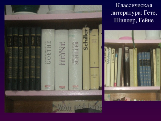 Классическая литература: Гете, Шиллер, Гейне