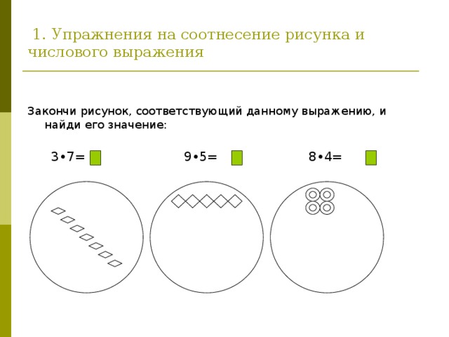 Объект деления. На соотнесение рисунка и математической записи. Задания на соотнесение рисунка и математической записи. Соотнесение рисунка и выражения. Задание на соотнесение рисунка и математической записи умножение.