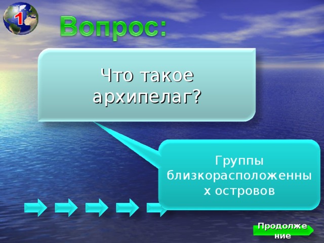 Что такое архипелаг? Группы близкорасположенных островов Продолжение