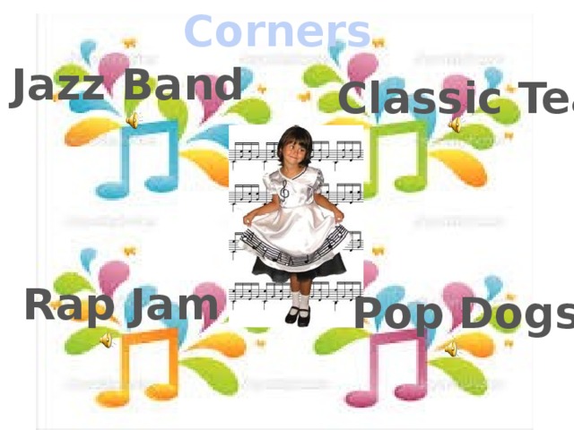 Corners Jazz Band Classic Tea Rap Jam Pop Dogs