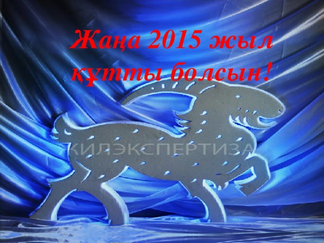 Жаңа 2015 жыл құтты болсын!