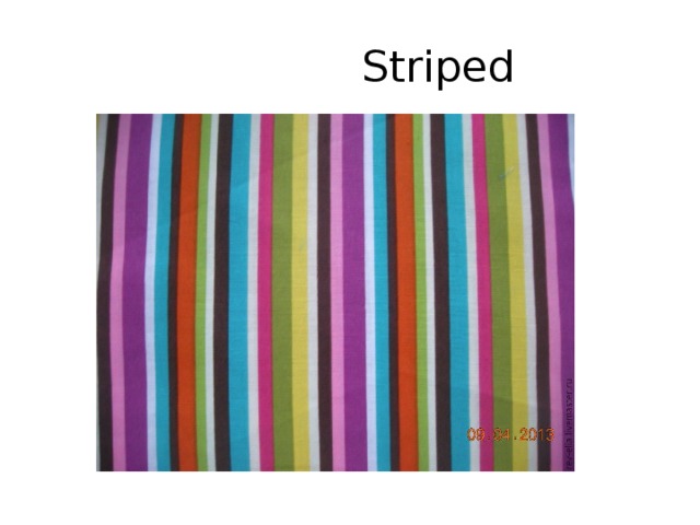 Striped