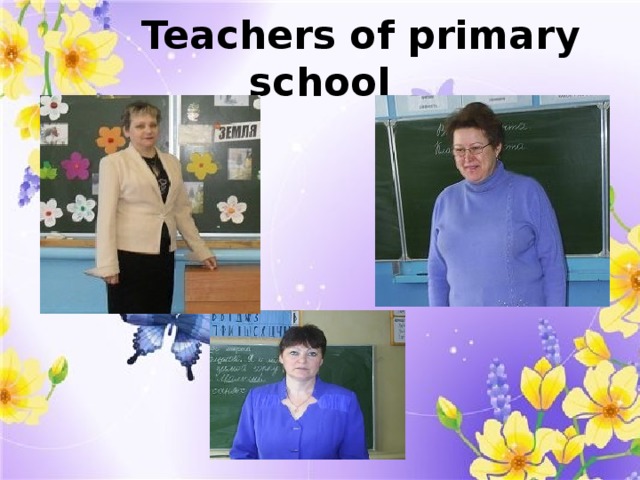 Teachers of primary school