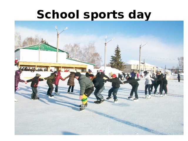 School sports day