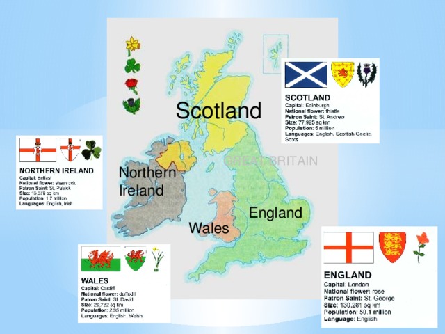 Scotland GREAT BRITAIN Northern Ireland England Wales