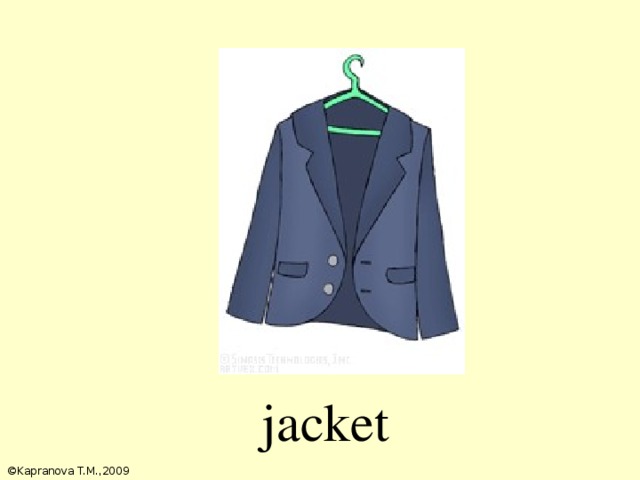 jacket ©Kapranova T.M.,2009