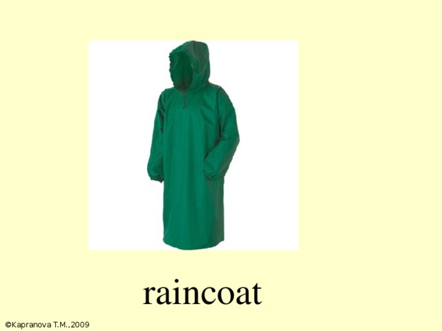 raincoat ©Kapranova T.M.,2009