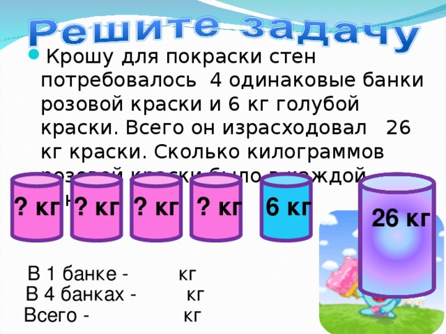 Купили 10 банок краски израсходовали 7. Сколько кг в банки краски. Для покраски стен потребовалось 4 одинаковые банки. Талант это сколько килограмм. Сколько килограмм в большой банке краски.