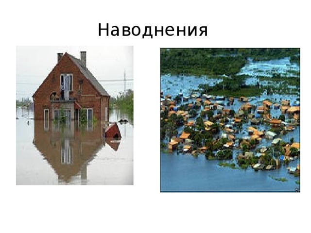 Наводнения