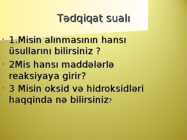 Tədqiqat sualı