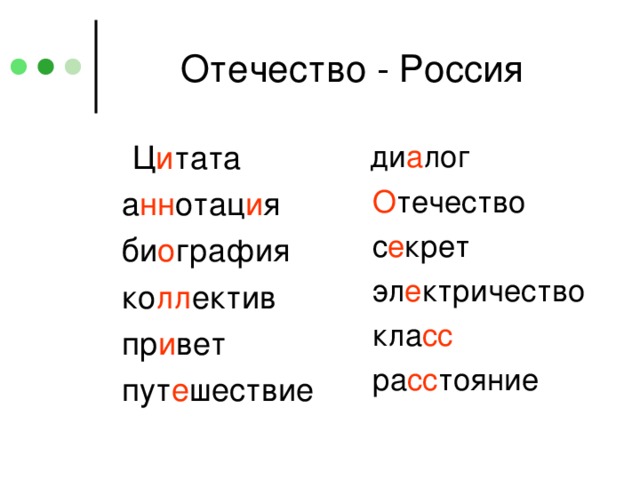 Ц и тата  а нн отац и я  би о графия  ко лл ектив  пр и вет  пут е шествие  ди а лог  О течество  с е крет  эл е ктричество  кла сс  ра сс тояние