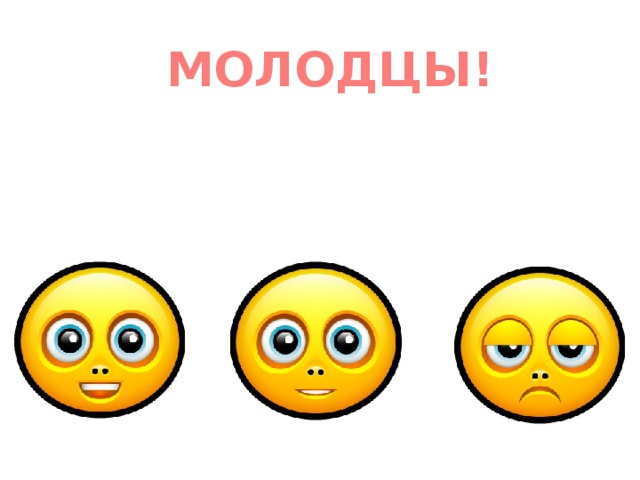 МОЛОДЦЫ!