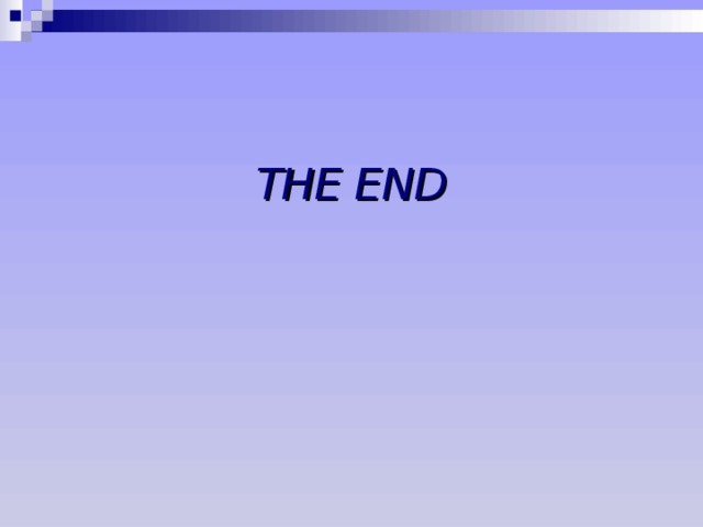 THE END