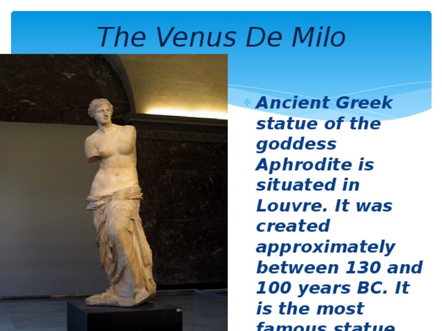 The Venus De Milo