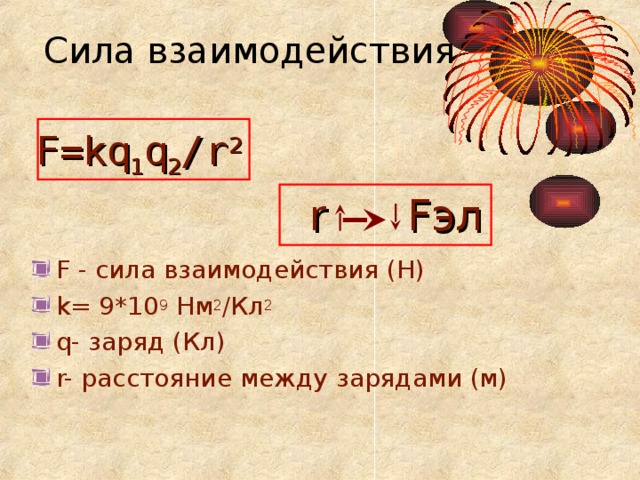 Формула f элементов