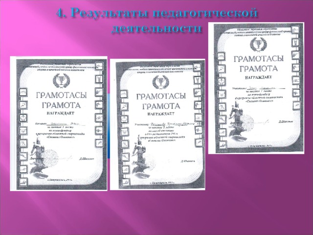 Год прохождения Квалификационная категория 2009г.  вторая № приказа о присвоении Форма прохождения № 5 от  17 марта присвоение