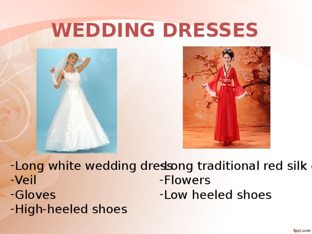 WEDDING DRESSES