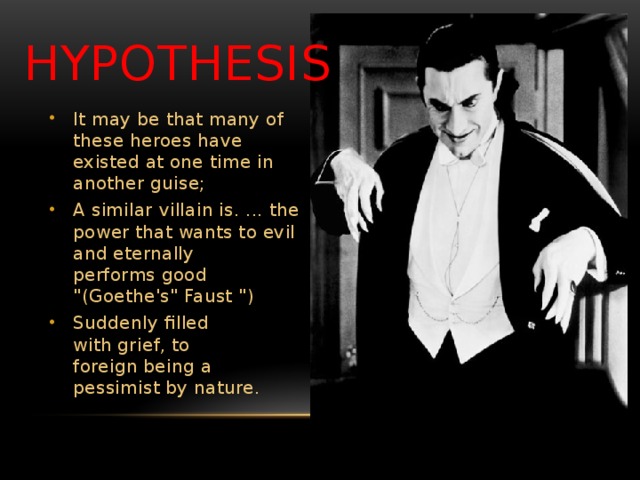 Hypothesis