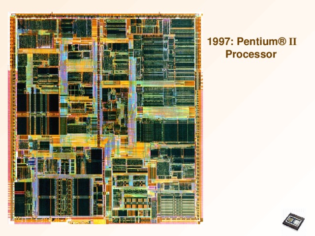                                                                             1997: Pentium® II Processor