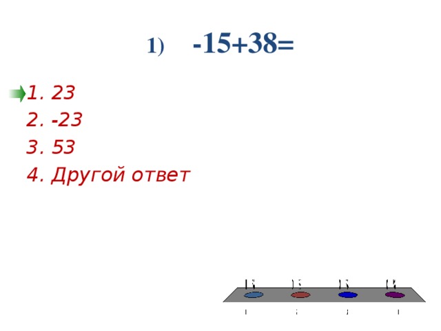 1) -15+38=