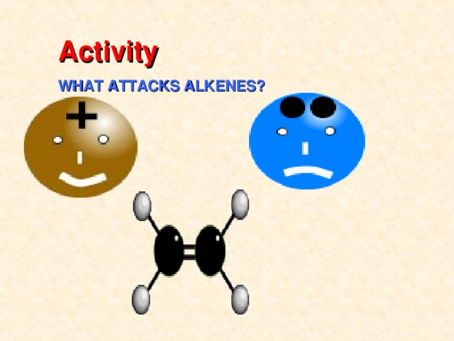 Activity WHAT ATTACKS ALKENES?