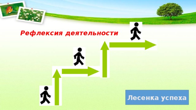 Рефлексия деятельности Лесенка успеха