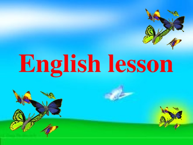 English lesson
