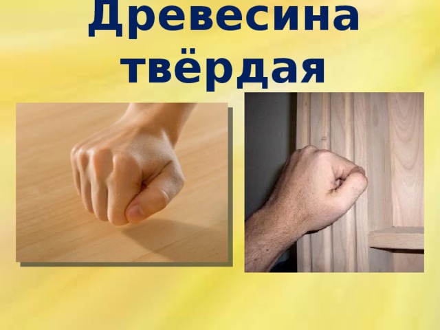 Древесина твёрдая