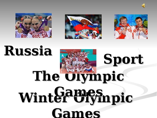Russia Sport The Olympic Games Winter Olympic Games