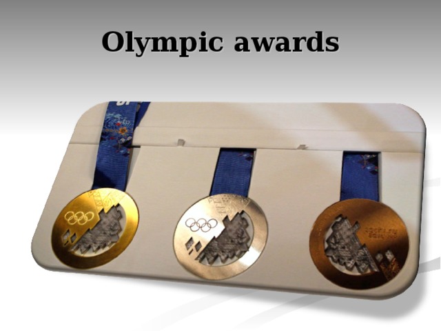 Olympic awards