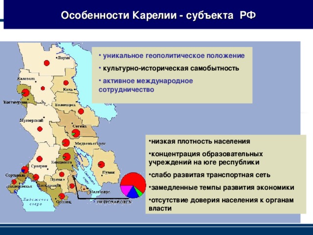 Особенности Карелии - субъекта РФ