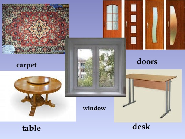 doors carpet   window desk table