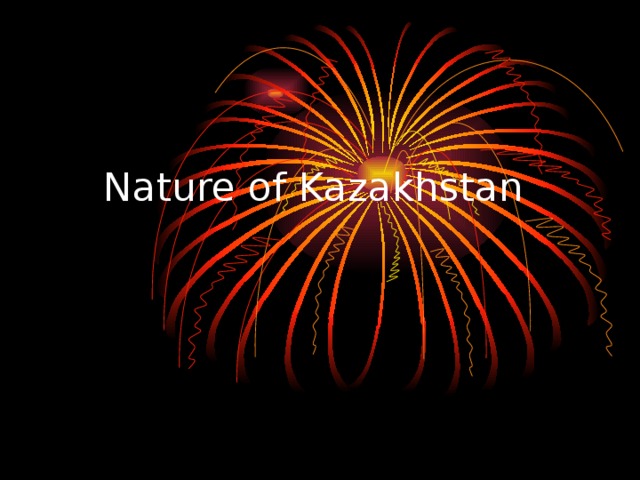 Nature of Kazakhstan