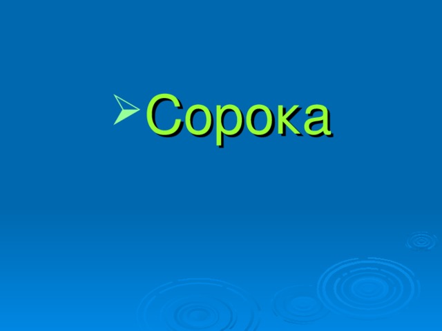 Сорока