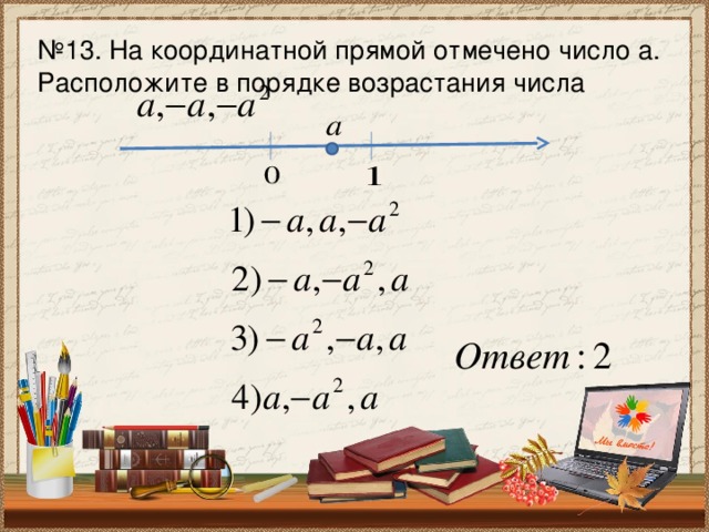 Встретите число. На координатной прямой отмечено число с расположите в порядке. На координатной прямой отмечено число а. Расположите числа на координатной прямой в порядке возрастания. Расположите в порядке возрастания на координатной прямой:.