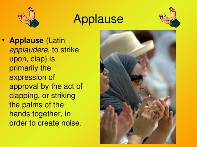 Applause