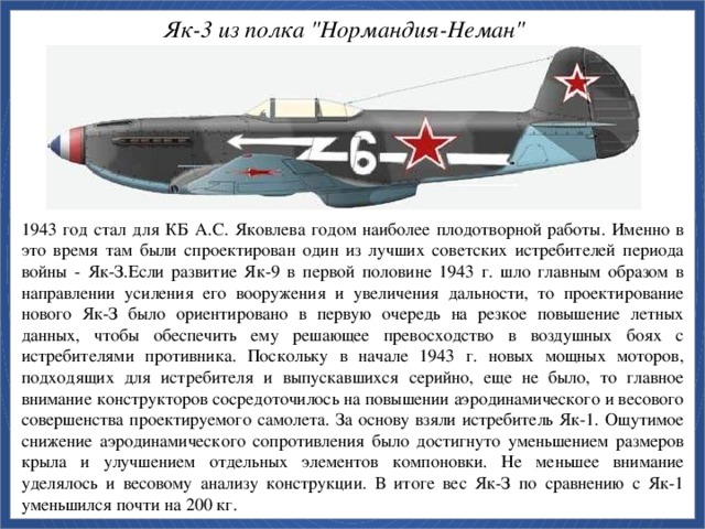 Як-3 из полка 