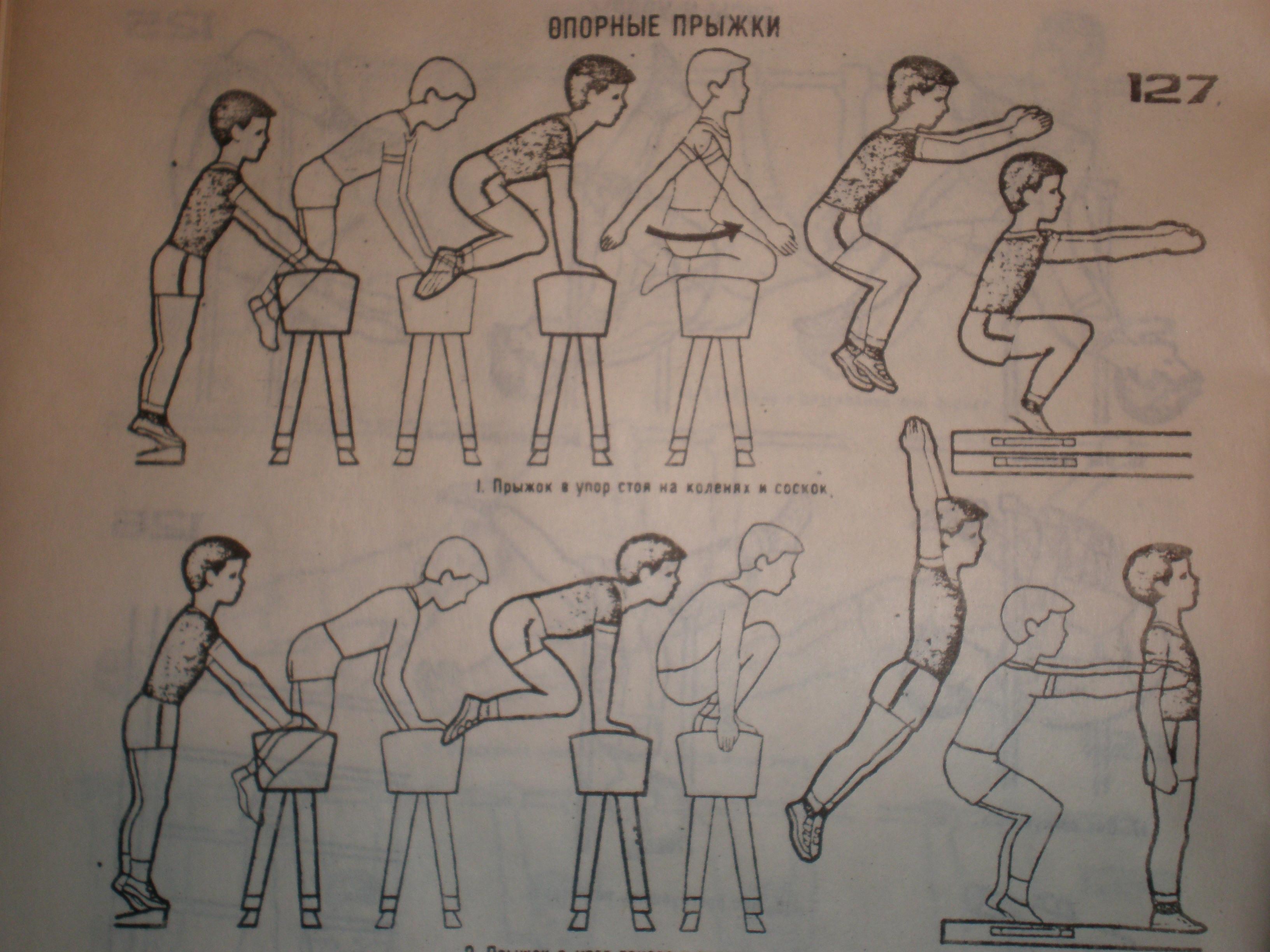 Гимнастические упражнения рисунки