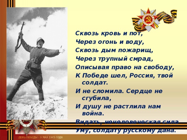 Твой солдат