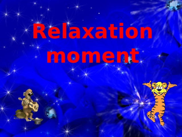 Relaxation moment