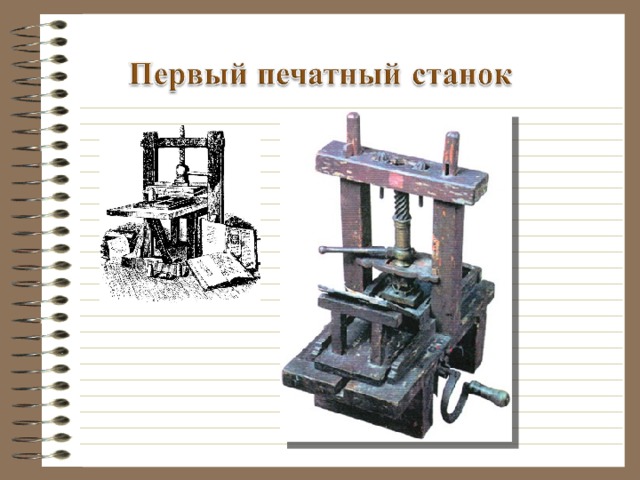 Книгопечатание 2 класс технология презентация