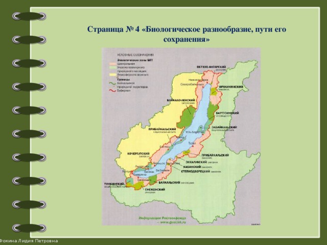 Страница № 4 «Биологическое разнообразие, пути его сохранения»