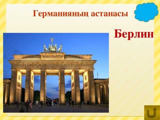 Германияның астанасы Берлин