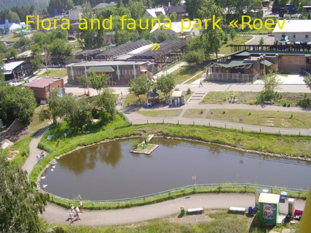 Flora and fauna park «Roev  »