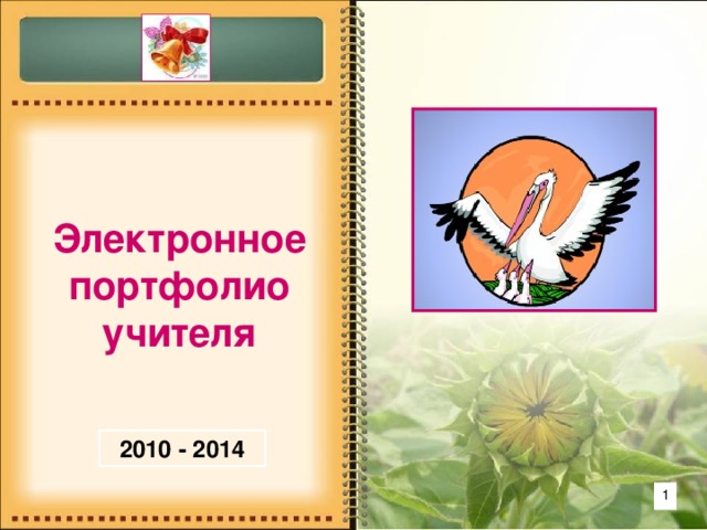 Электронное портфолио учителя 2010 - 2014