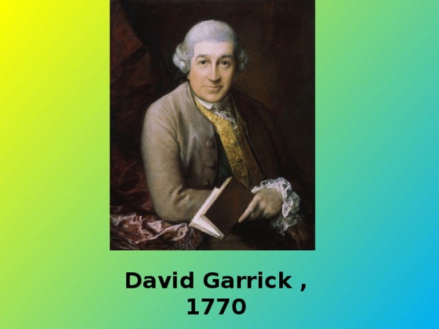 David Garrick , 1770