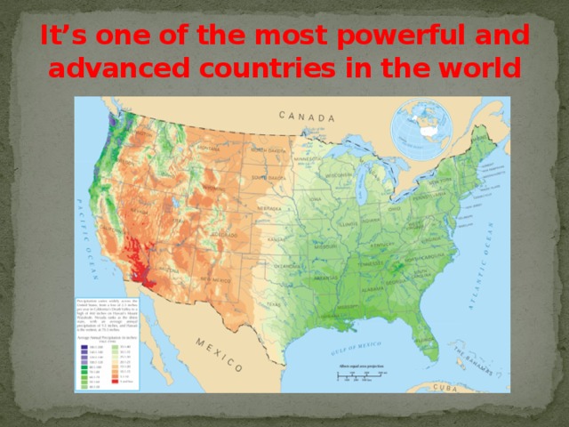 It’s one of the most powerful and advanced countries in the world