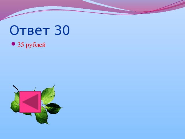 Ответ 30